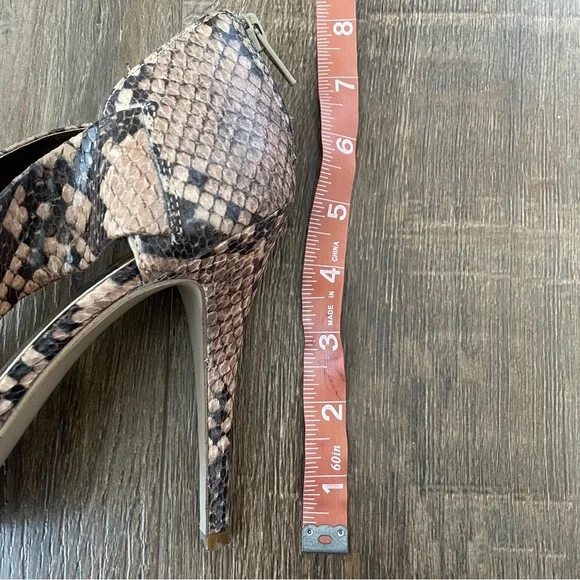 Nine West Python 🐍 Heels Women’s 6.5 - Picture 9 of 9